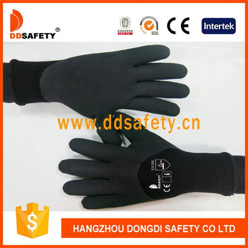Nylon Glove with Latex-DNL929